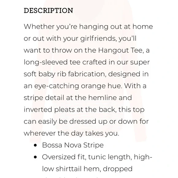 Cabi hangout tee - small - Picture 3 of 3